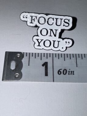 Focus On You Brooch Pin